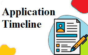 Application Timeline